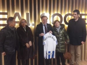 Homenaje de la Real Sociedad
